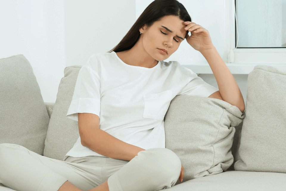 Cycle sensible, inconfort